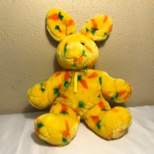 1999   Mary Meyer  Yellow Bunny With Carrots Print